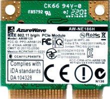 AzureWave AW-NE186H Driver