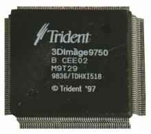 Trident 3dImage 9750 Chipset