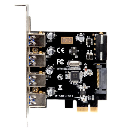 cablecc 4 Ports PCI-E to USB 3.0 HUB PCI Express Driver