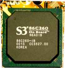 S3 86C260 Chipset