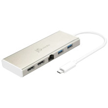 J5create JCD381 USB-C Dual HDMI Mini Dock Drivers