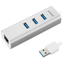 Anker A7514 3-Port USB 3.0 and Gigabit Ethernet Adapter Drivers