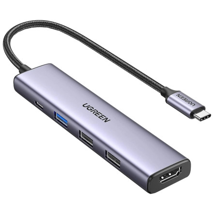 UGREEN Revodok 5 in 1 USB C Hub with 4K HDMI