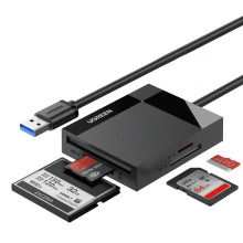 An image of the Ugreen 4-in-1 USB 3.0 SD/TF Card Reader.