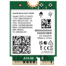 Intel AX411 (AX411NGW) WiFi/BT Network Adapter Drivers (Windows 10/11)