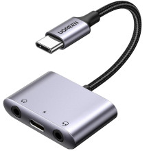 UGREEN USB C to 3.5mm Audio Adapter 3 in 1 Charger