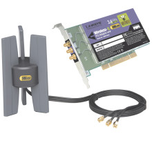 An image of the Linksys WMP54GX4 Wireless-G PCI Adapter with SRX400
