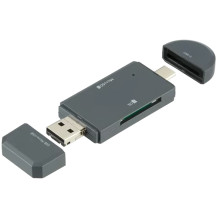 onn. SD & micro-SD Card Reader