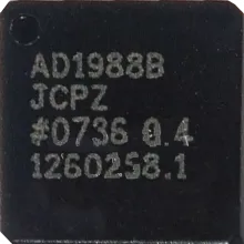 An image of an Analog Devices AD1988B Chip.