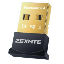 An image of a ZEXMTE USB Bluetooth 5.4 Bluetooth Adapter