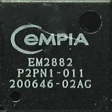 An image of a eMPIA EM2882 Chipset.