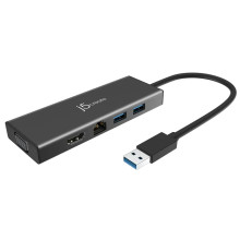 j5create JUD323 USB 3.0 Mini Dock HDMI/VGA/GBE/USB HUB Drivers