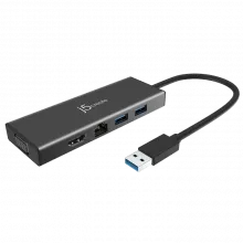j5create JUD323 USB 3.0 Mini Dock HDMI/VGA/GBE/USB HUB Drivers