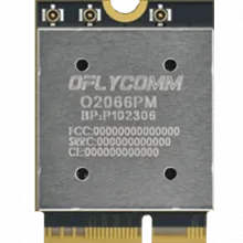 Qualcomm QCA2066 WiFi 6 M.2 Module.