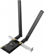 An iamge of a TP-Link Archer TX20E V1.0 WiFi Network Adapter.