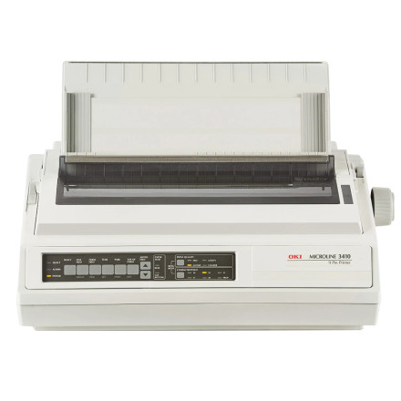 An image of a Oki Microline 3410 Dot Matirix Printer.