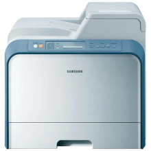 An iamge of a Samsung CLP-650N Laser Printer.