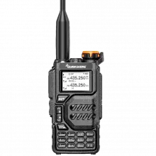 A QUANSHENG UV-K5 Two Way Radio.