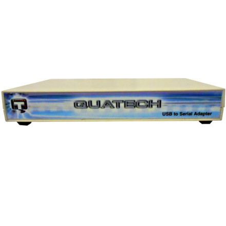 A Quatech QSU-100 USB Four Port RS-232 Serial Adapter.