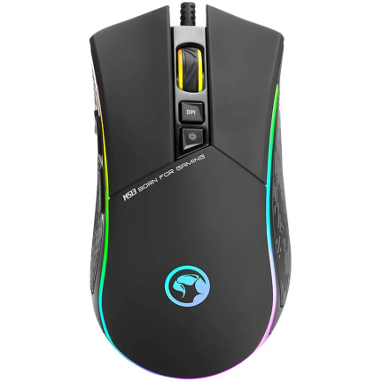  Marvo M513 6400 DPI Gaming Mouse with RGB Lighting 