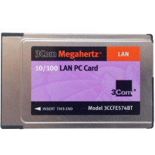  3Com 3CCFE574BT Megahertz PCcard LAN Adapter 