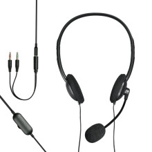 onn. 3.5 mm PC Stereo Headset with Built-in Microphone