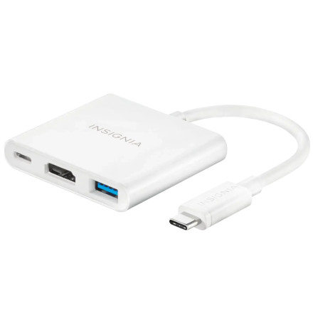Insignia™ NS-PU378CHM USB-C to 4K HDMI Multiport Adapter