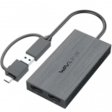 Wavlink WL-UG6902H USB 3.0 to 2 x HDMI Adapter