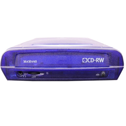 IOMEGA External 16x10x40 USB 2.0 CD-RW Drive CD Burner - CDRW6402EXT