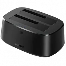 UGREEN CM198 (50857) USB 3.0 To SATA Dual-Bay Hard Drive Docking Station