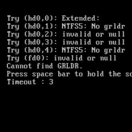 "Cannot find GRLDR" Fixing the Bootloader on Windows 11 and 10