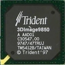 Trident 3DIMAGE9850 Chipset