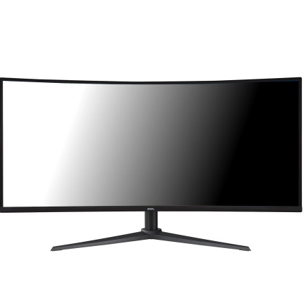 onn. 100133217 34" Curved Ultrawide WQHD Monitor