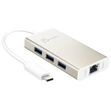 j5create JCH471Multi-Adapter Gigabit Ethernet / USB™ 3.1 HUB