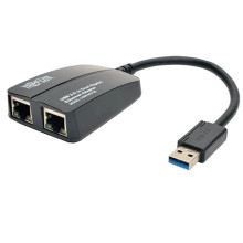 Eaton U336-002-GB USB Dual Port Gigabit Ethernet Adapter