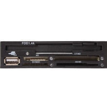 BYTECC BT-146 All-in-one Internal USB 2.0 3.5" Drive Bay Card Reader w/ Floppy Drive