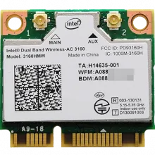 Intel® Dual Band Wireless-AC 3160