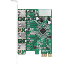 SYBA SY-PEX20103 USB 3.0 4-port PCI-Express Controller Card