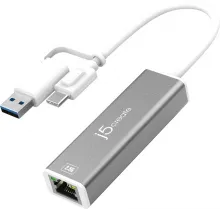 j5create JCE145C USB-C® to 2.5 Gigabit Ethernet Adapter