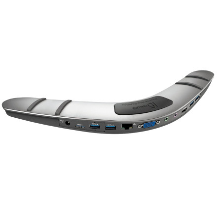 j5create  JUD480 USB™ 3.0 Boomerang Docking Station 