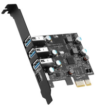 An image of a typical PCIe to USB 3.0 Adapter.