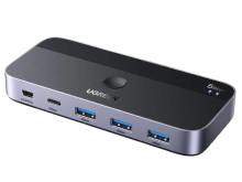 UGREEN 15705 USB 3.0 Switch 2 Computers Sharing USB C & A Devices 