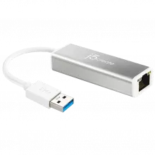 j5create JUE130 (BX3GIG) USB™ to Gigabit Ethernet Adapter