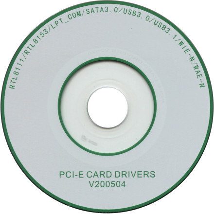 PCI-E Card Drivers V200504