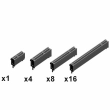 PCI Express sizes