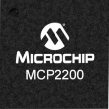 Microchip MCP2200 USB 2.0 to UART Protocol Converter with GPIO