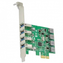X-MEDIA XM-PEX-U304S 4-Port USB 3.0 PCI Express (PCIe) Adapter Card