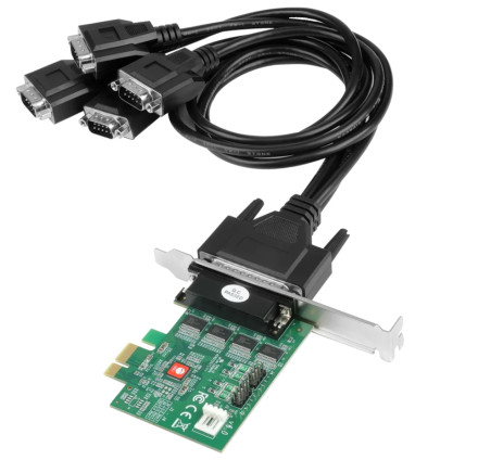 SIIG JJ-E40011-S6 DP CyberSerial 4S PCIe Drivers