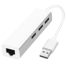 Alfais Al-4517 USB Hub/Ethernet LAN Adapter