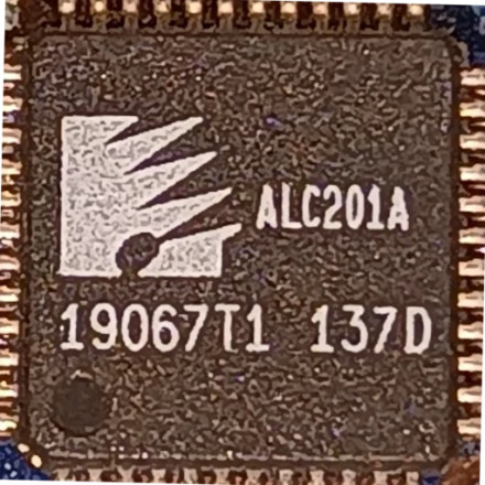 Realtek ALC201 (AC97) Chipset